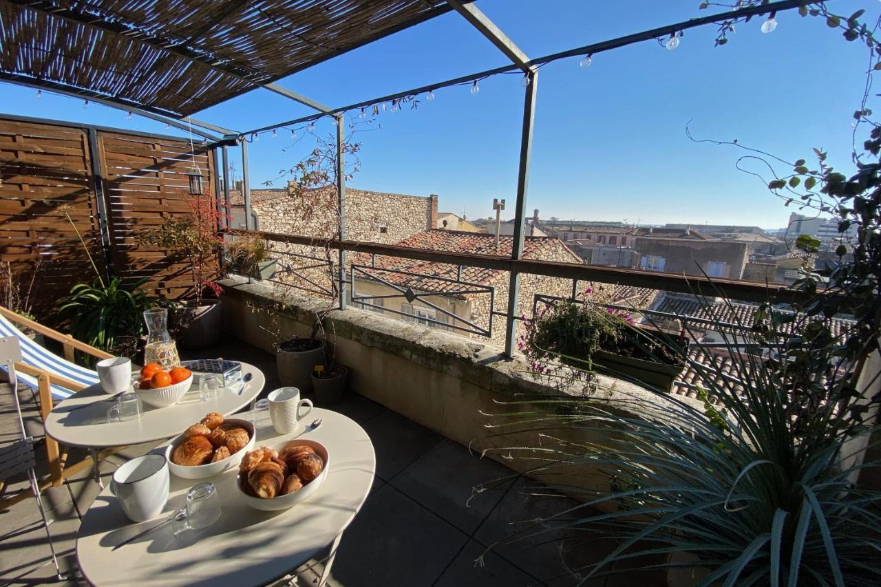 The Sunny - P2 With Terrace - City Centre Nîmes Exterior foto